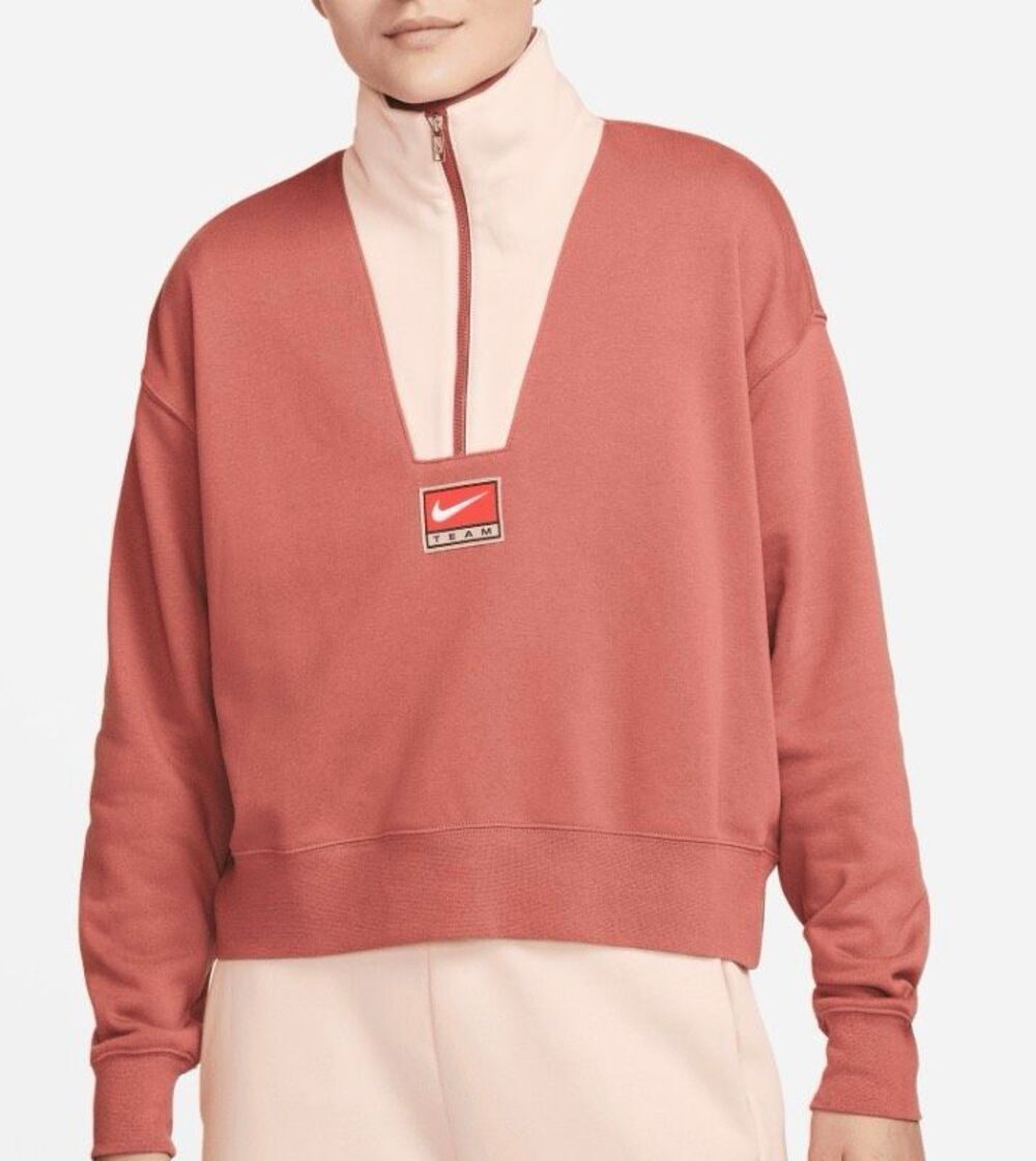 Nike Half Zip Fleece Top